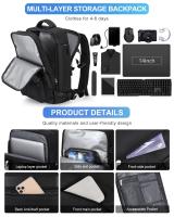 Mochila Impermeable con USB Para Hombre y Mujer, Bolsa De Deporte Para Ordenador De 17 Pulgadas, Antirrobo, Bolso Escolar Para Estudiante - details 25