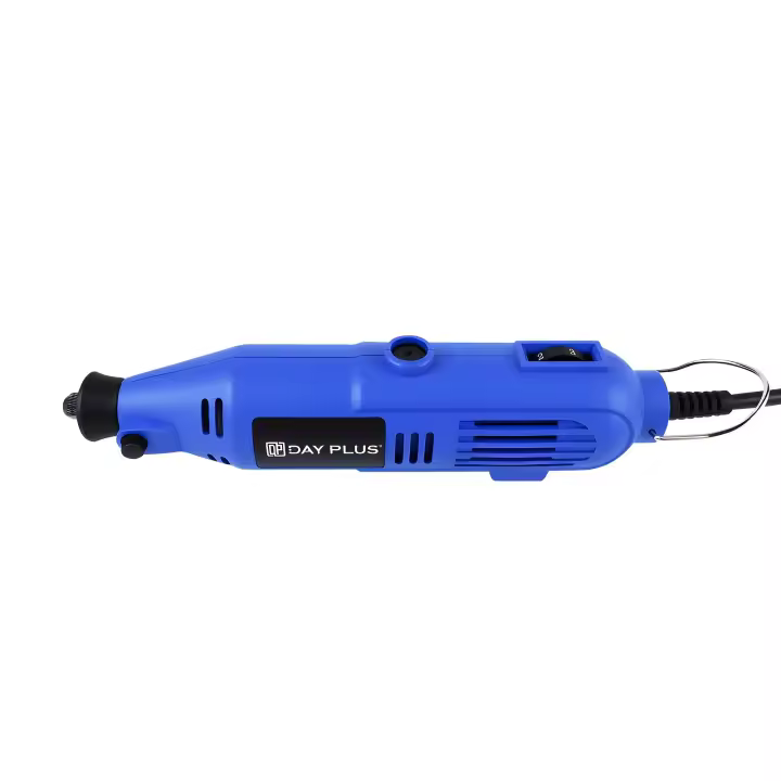 Kit de herramienta rotativa, conjunto de amoladora eléctrica mini multifuncional con 6 velocidades variables 10000-32000RPM Mini herramienta rotativa eléctrica con cable, 80 accesorios para proyectos de manualidades y creaciones DIY - 1