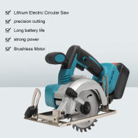 Sierra circular eléctrica inalámbrica con batería de litio y cargador Corte de madera Enchufe europeo de 4000 rpm para cortar madera, baldosas cerámicas, mármol, tuberías, placas, metal - details 3