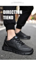 Zapatillas de correr de marca para hombre, zapatos de entrenamiento antideslizantes planos transpirables, zapatillas de correr ligeras, zapatos de tenis deportivos cómodos - details 15