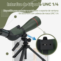 SVBONY SA412 Telescopio FMC HD de 20-60X80 mm con trípode y cámara WiFi SC001 - details 15