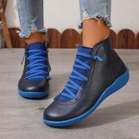 Botas planas martin para mujer, botines informales, otoño - details 6