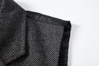 Chaleco de Tweed Grueso de Moda Retro para Hombres Chaleco de Fiesta de Ocio Casual Británico con Múltiples Bolsillos - details 6