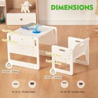 Montessori para Bebés de 1-3 años, Ajustable en Altura, Ideal para Leer/Comer/Jugar, Fácil de Montar, Certificado CPC - details 10