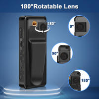 Minicámara A32 Full HD de 1080P, videocámara de policía desgastada, pequeña cámara giratoria de 180 ° para bicicleta, deportes, DV, DVR para coche - details 0