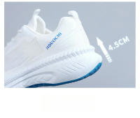 Zapatillas de deporte para mujer Suela gruesa Zapatillas de correr ligeras Flyknit transpirables de moda - details 3