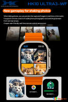 2025 nuevo HK10 Ultra-3 WF Smartwatch 2GB de memoria IWO serie 10 Chat GPT brújula conexión WIFI AI asistente de voz detección de frecuencia cardíaca Bluetooth llamada AMOLED Smartwatch Compatible para Apple Android IOS - details 4
