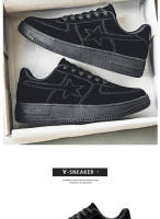 Zapatillas Casuales para Hombre Transpirables con Estampado de Estrella Moda para Correr Caminar Tenis Entrenamiento Deportivo Material de Revestimiento de Cuero Imitación - details 3