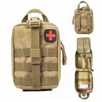 Kit de Supervivencia Táctico de Primeros Ayudos Militar Mochila Médica de Emergencia Impermeable y Resistente con Sistema Molle Ideal para Acampar, Cazar, 4x4 Para Todas las Edades - details 9