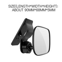 Espejo retrovisor Interior automotriz para bebé, montaje fácil, probado contra choques, tamaño Mini, para asiento trasero de niño pequeño - details 3