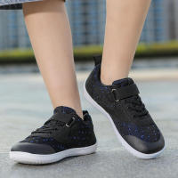 Zapatos deportivos ligeros y transpirables para niños, zapatillas minimalistas con puntera ancha y suela de goma, cómodas para niñas y - details 11