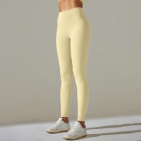 Leggings push-up sin costuras para mujer, pantalones elásticos de cintura alta para entrenamiento, correr, yoga, gimnasio - details 13