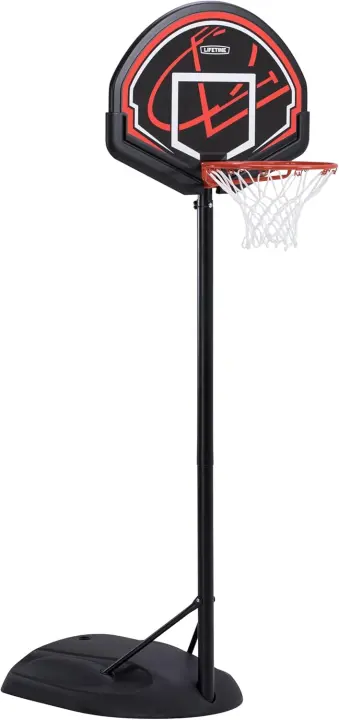 Canasta de baloncesto resistente con altura regulable - 1