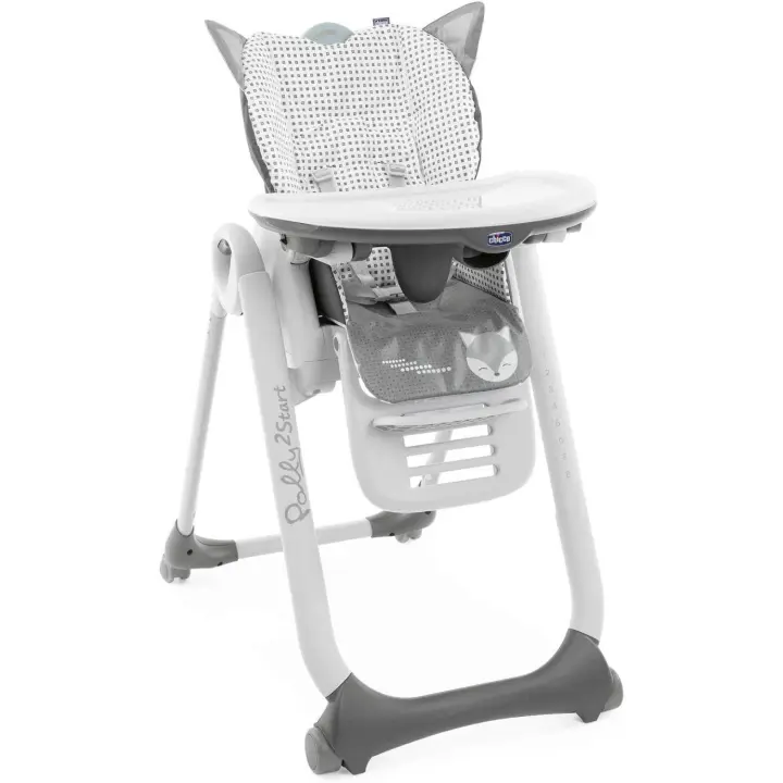 Hamaca para Bebés 0 Meses - 3 Años (15 kg), Trona Ajustable, Transformable y Compacta con 4 - 1