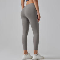 Hmidou-mallas de gimnasio con bolsillos para mujer, pantalones de Yoga, Fitness, cintura alta, Control de barriga, correr, entrenamiento - details 11