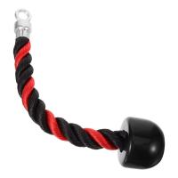 Cuerda de tracción para Fitness de un solo mango, cuerda de tracción multifuncional para tríceps, equipo de gimnasio estable para ejercicio - details 9
