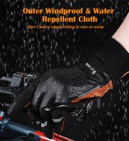 WEST ciclismo invierno guantes de deporte espesar alargar cálido equipo de ciclismo hombres mujeres al aire libre de esquí MTB guantes para motocicleta y bicicleta - details 3