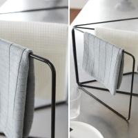 Estante de secado de paños para colgar, estante de almacenamiento Vertical plegable para trapos, organizador de trapos, soporte para escurridor de toallas de mano - details 5