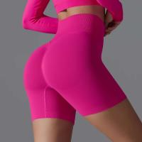 Deportes sin costuras para mujer, ciclismo, trotar, Fiess, cintura alta, Push Up, pantalones cortos de gimnasio, mallas, ropa de Yoga - details 9