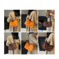 Bolso Retro avanzado para mujer, nuevo bolso de hombro esmerilado texturizado con gran capacidad, bolso cruzado para ir al trabajo, 2025 - details 6