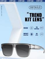 KAPVOE Gafas de Sol Cuadradas Polarizadas Ajuste para Ciclismo Photochromáticas UV400 - details 10