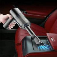 Aspiradora Combinada de Succión Y Soplado Integrado Carga USB Pequeño Coche Aspirador Doméstico 3 en 1 - details 1