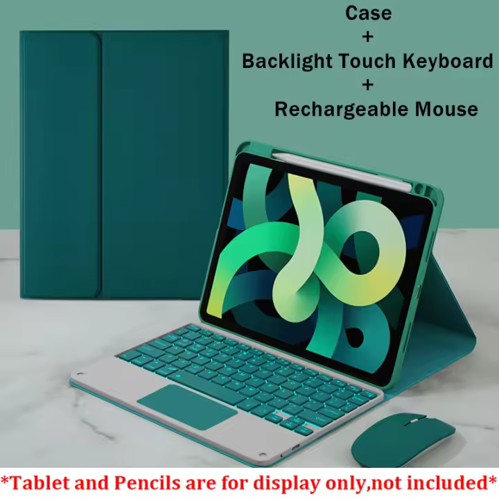Funda magnética para XiaoMi Pad 6 Pro, 11 ", 2023, retroiluminación, teclado español, ratón, Bluetooth, inalámbrica, Mipad 6 - 1