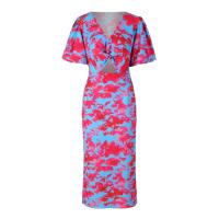 Vestido Largo Sexy y Elegante con Escote en V Profundo para Mujer Vestido de Fiesta de Verano con Tiras Ropa de Playa 2024 - details 54