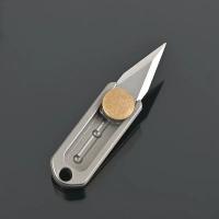 Mini cuchillo plegable TC4 de aleación de titanio Portátil, cuchillo colgante, desembalaje express, cuchillo de bolsillo, herramienta EDC para regalo - details 61