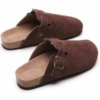 Zapatos de corcho para hombre y mujer, zapatillas de Punta cerrada, zuecos de corcho, sandalias de jardín - details 6
