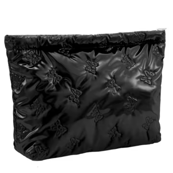 Organizador de artículos de tocador de viaje creativo, Mini bolsa de maquillaje portátil impermeable, organizador de cosméticos con cremallera de gran capacidad - 1