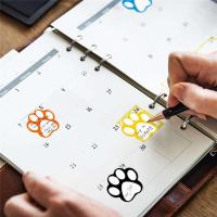 Pegatinas de Sello de Pie de Perro, Gato, Oso 500 Piezas Decoración de Regalo de Cumpleaños - details 13
