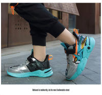Zapatillas de deporte de marca para niños, zapatillas antideslizantes para correr al aire libre, zapatillas deportivas de tenis, zapatillas de baloncesto ligeras y cómodas para niños - details 14