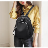 Mochila pequeña con cremallera para mujer, mochila de moda con correa ajustable para el trabajo y la escuela - details 2