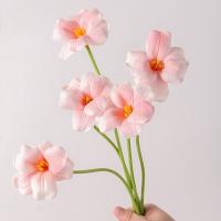 5 piezas de tulipanes artificiales de tacto real, hechos a mano, realistas, ramo de tulipanes de simulación, hermosos tulipanes falsos, decoración de cumpleaños - details 9