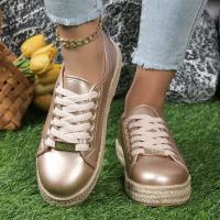 zapatos planos de moda para mujer con cordones - details 6