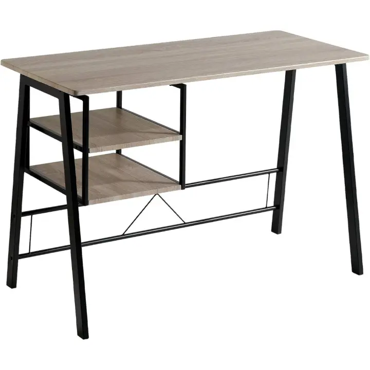 Mesa de Escritorio Vintage 120x52x76,5 cm Dos Cajoneras Organizador de Oficina - 1