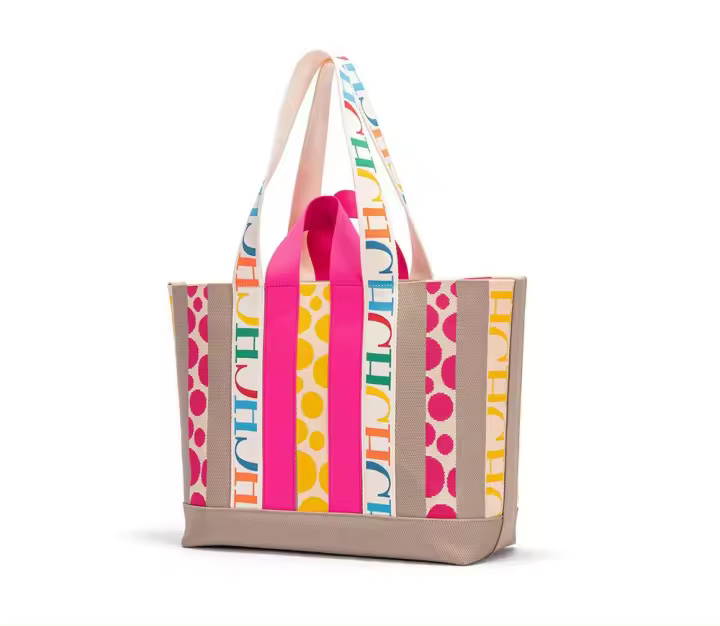 CHHC de moda retro de las mujeres nuevo casual versátil de gran capacidad portátil bolso de hombro tejido - 1