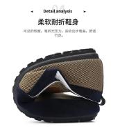 Mocasines sin cordones Zapatos casuales para hombre Zapatos de conducción transpirables de talla grande Pisos para caminar en la oficina Antideslizantes - details 9