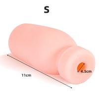 Masturbador masculino de bolsillo con forma de botella de leche juguete sexual para adultos masturbación masculina de placer - details 6