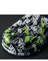 Sandalias De Hombre Talla Grande Con Suela Gruesa Antideslizante Para Playa Y Jardín EVA Cómodas Clogs Casuales Color Camuflaje - details 5