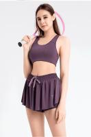 Nuevos pantalones cortos para mujer, faldas de cintura alta, pantalones cortos transpirables para el sudor, pantalones de seguridad de verano, faldas deportivas para mujer, pantalones cortos de Yoga para gimnasio, ropa deportiva - details 14