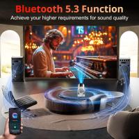Proyector Keystone automático con WIFI y Bluetooth, Pericat proyector portátil giratorio de 210 ° , 18000L nativo de cine en casa 1080P, proyectores de películas al aire libre última intervención compatibles - details 5