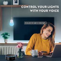 Bombilla inteligente con WiFi, luz LED regulable con Control de voz, lámpara RGB, compatible con Alexa y Google Home, 9W - details 2