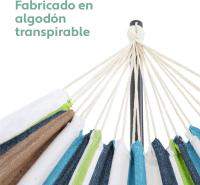 Hamaca de Acero Sólido Portátil Hamaca para 2 Personas con Mesa Auxiliar - details 86