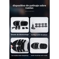 Adulto Mob Zapatos Extraíbles Ultraligero De Los Niños De Los Deportes De Tabla De Los Niños Zapatos Con Ruedas - details 1