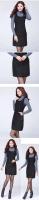 Vestido de lana caliente para mujer, primavera Otoño Invierno 2024, vestido sin mangas con bolsillo, chaleco a cuadros para mujer, vestidos ajustados 5XL - details 8