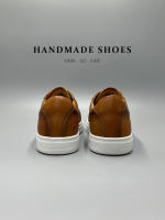 Zapatos deportivos y de ocio versátiles de cuero vacuno de primera capa retro de alta gama - details 14
