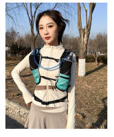 Mochila con chaleco hidratante para correr, senderismo al aire libre, ciclismo, mochila ultraligera, botella de agua transpirable para maratón, paquete de vejiga - details 15