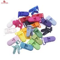 Chupete de plástico Kam en forma de D para bebé, Clip para chupete, soporte para cadena de suspensión, Clip para cinta de 20mm, 40 piezas - details 2